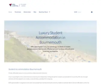 Asncapitalstudentliving.uk(Student Accommodation Bournemouth) Screenshot