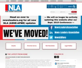 Asne.org(NLA) Screenshot