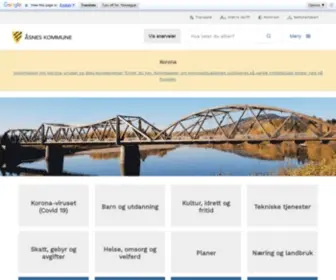 Asnes.kommune.no(Åsnes) Screenshot