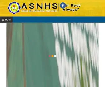 ASNHS.net(Agusan del Sur National High School) Screenshot