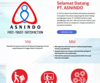 Asnindo.co.id(General Supplier) Screenshot