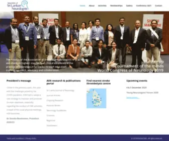 ASN.lk(Association of Sri Lankan Neurologists (ASN)) Screenshot