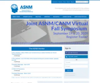 ASNM.org(ASNM) Screenshot