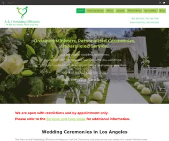 Asnotaryofficiant.com(Wedding Ceremonies Los Angeles) Screenshot