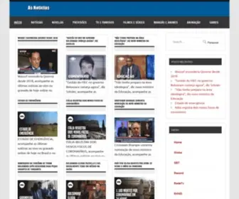 Asnoticias.com.br(As Notícias sobre) Screenshot
