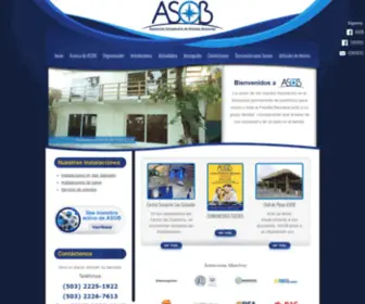 Asob.org.sv(Asociación Salvadoreña de Oficiales Bancarios) Screenshot