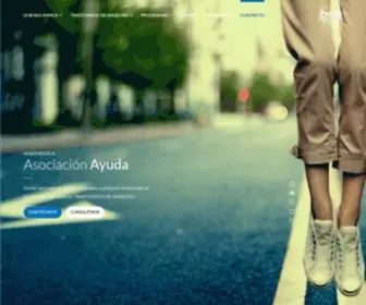 Asociacionayuda.org(Asociación Ayuda) Screenshot