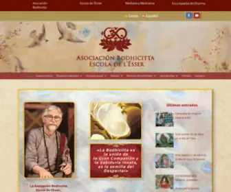 Asociacionbodhicitta.com(Asociación Bodhicitta) Screenshot