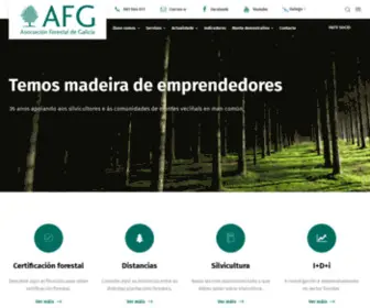 Asociacionforestal.org(Asociación Forestal de Galicia) Screenshot