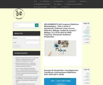 Asociacionhesperidesandalucia.es(Asociación) Screenshot