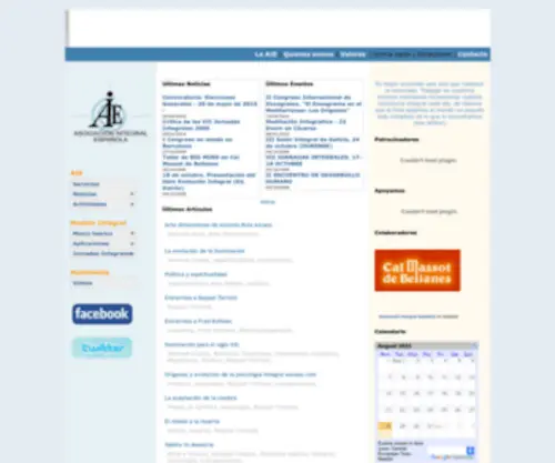 Asociacionintegral.es(Asociación) Screenshot