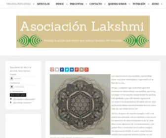 Asociacionlakshmi.es(Virginia Fernandez) Screenshot