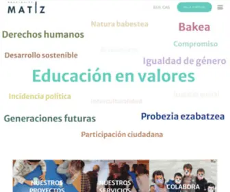 Asociacionmatiz.org(Asociación) Screenshot