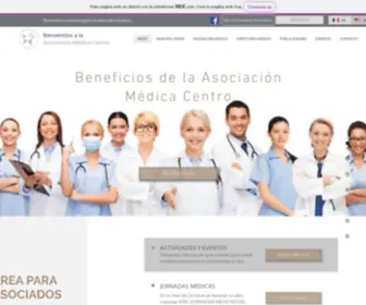 Asociacionmedicacentro.com(Asociación Médica Star Médica Centro) Screenshot