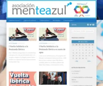 Asociacionmenteazul.com(Asociación menteazul) Screenshot