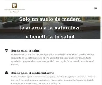 Asociacionparquet.com(ANFP) Screenshot