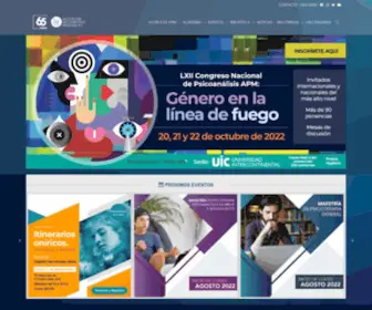 Asociacionpsicoanaliticamexicana.org(Asociación) Screenshot