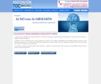 Asociaciontocmadrid.es(Asociación) Screenshot