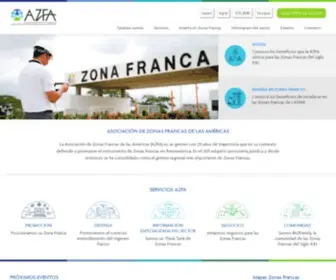 Asociacionzonasfrancas.org(AZFA) Screenshot