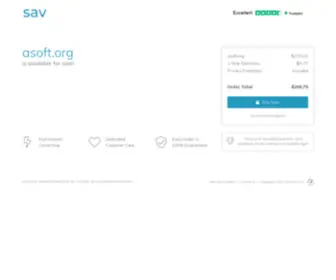 Asoft.org(The premium domain name) Screenshot