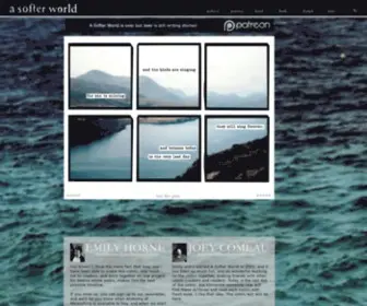 Asofterworld.com(A Softer World was ever Friday) Screenshot