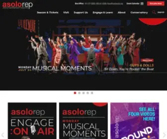 Asolo.org(Asolo Repertory Theatre) Screenshot