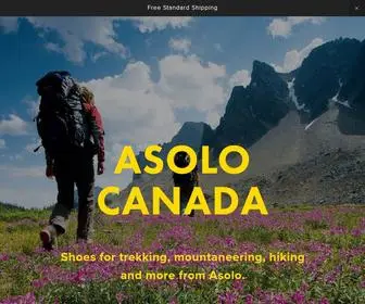 Asolocanada.com(Asolo Canada The Lalonde Group) Screenshot