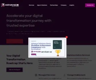 Asolutionscorp.com(ServiceNow Managed Service Providers) Screenshot
