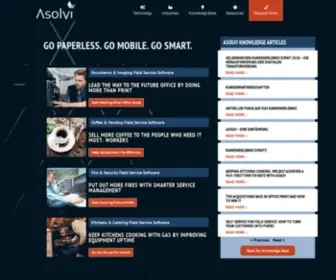 Asolvi.com(Field service management (fsm)) Screenshot