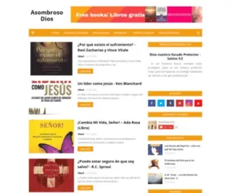 Asombrosodios.com(Asombroso Dios Asombroso Dios) Screenshot