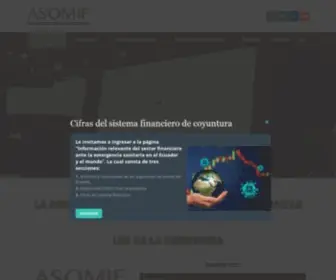 Asomifecuador.com(ASOMIF Ecuador) Screenshot