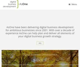 Asone.co.uk(AsOne Business Development) Screenshot