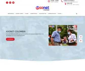 Asonet.com.co(Colombia) Screenshot