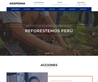 Asopesma.org(Seguridad) Screenshot