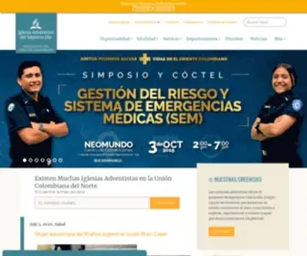 Asoriente.org(Asociación del Oriente Colombiano) Screenshot