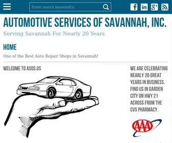 Asos.us(Automotive Services of Savannah) Screenshot