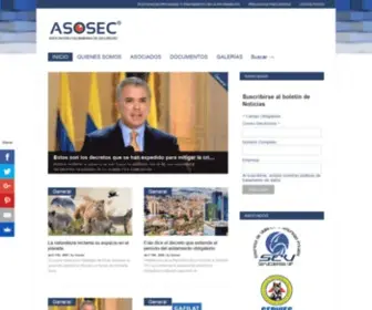 Asosec.co(Asociación Colombiana de Seguridad) Screenshot