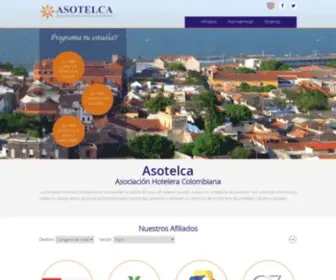 Asotelca.com(Cartagena) Screenshot