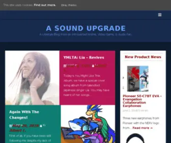 Asoundupgrade.com(A Sound Upgrade) Screenshot