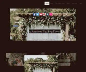 Asouthernweddingflower.com(Southernwedding) Screenshot