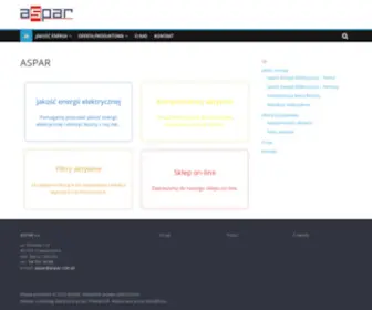 Aspar.com.pl(Automatyka przemysłowa) Screenshot