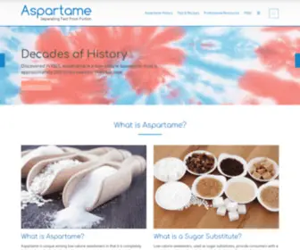 Aspartame.org(Aspartame) Screenshot