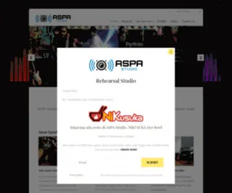 Aspastudio.com(Sewa Sound System) Screenshot