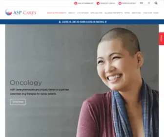 Aspcares.com(ASP Cares Specialty Pharmacy) Screenshot