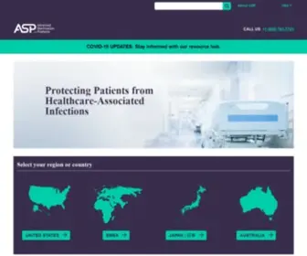 ASP.com(Advanced Sterilization Products (ASP)) Screenshot