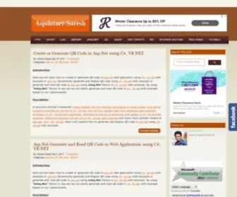 Aspdotnet-Suresh.com(C#.NET) Screenshot