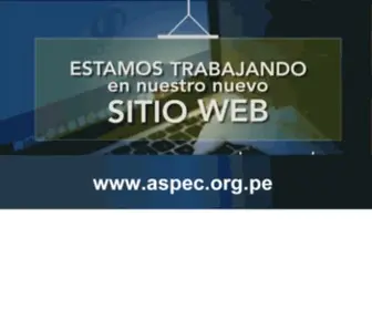 Aspec.org.pe(Aspec) Screenshot