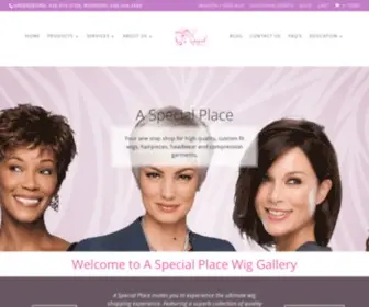 Aspecialplacewigs.com(A Special Place Wigs A Special Place Wigs) Screenshot