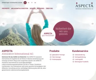 Aspecta.li(YOUPLUS Insurance International AG) Screenshot