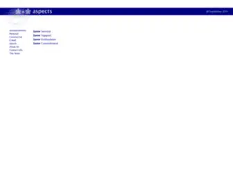 Aspects.net(Aspects Internet Access Limited) Screenshot